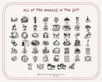 The Champagne Brunch Doodle Pack, preview 5