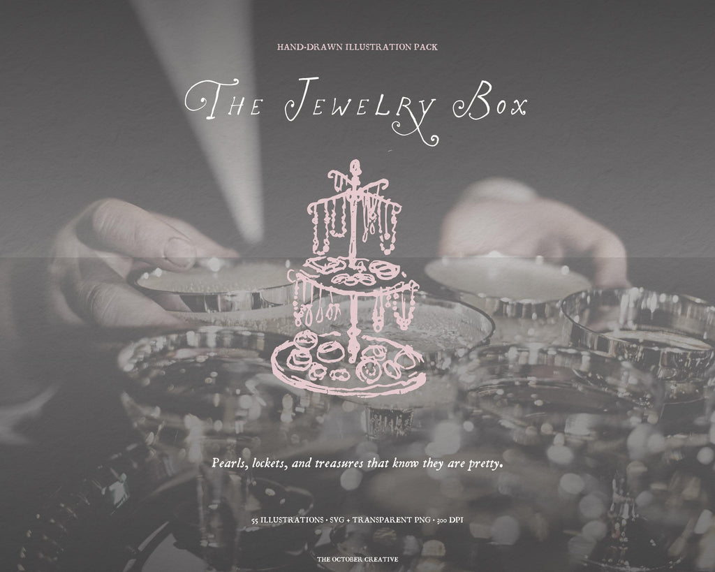 Jewelry Box Doodle Pack, preview 7