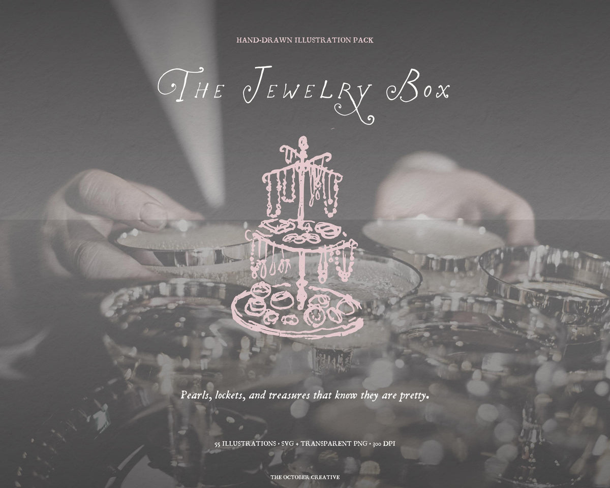 Jewelry Box Doodle Pack, preview 7