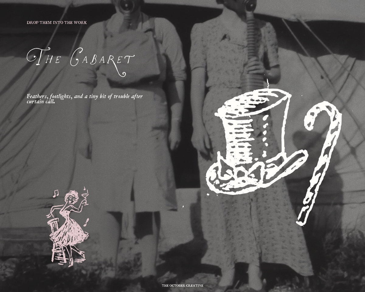 The Cabaret Doodle Pack, preview 9