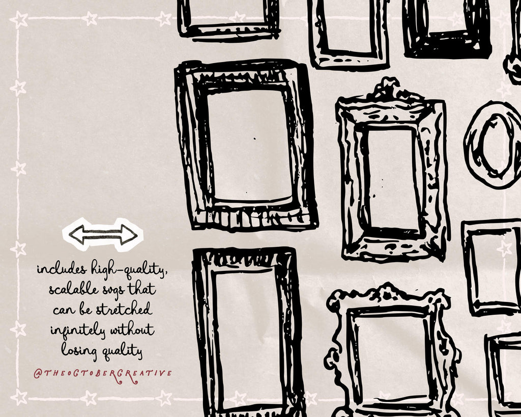 Art Gallery Doodle Pack, preview 2