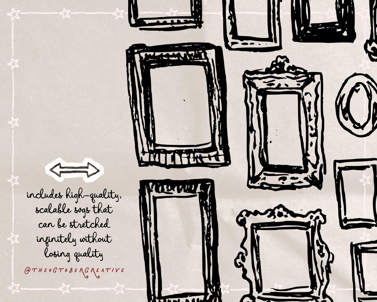 Art Gallery Doodle Pack, preview 2