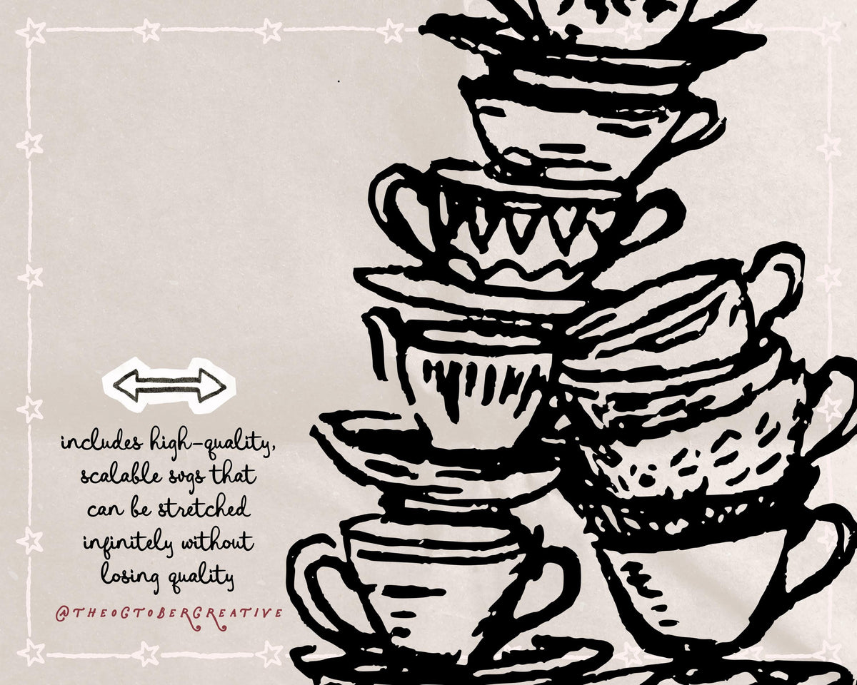 Messy Coquette Doodle Pack, preview 3