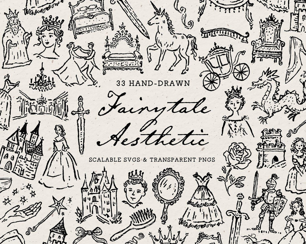 Fairytale 4-Pack Doodle Bundle, preview 2
