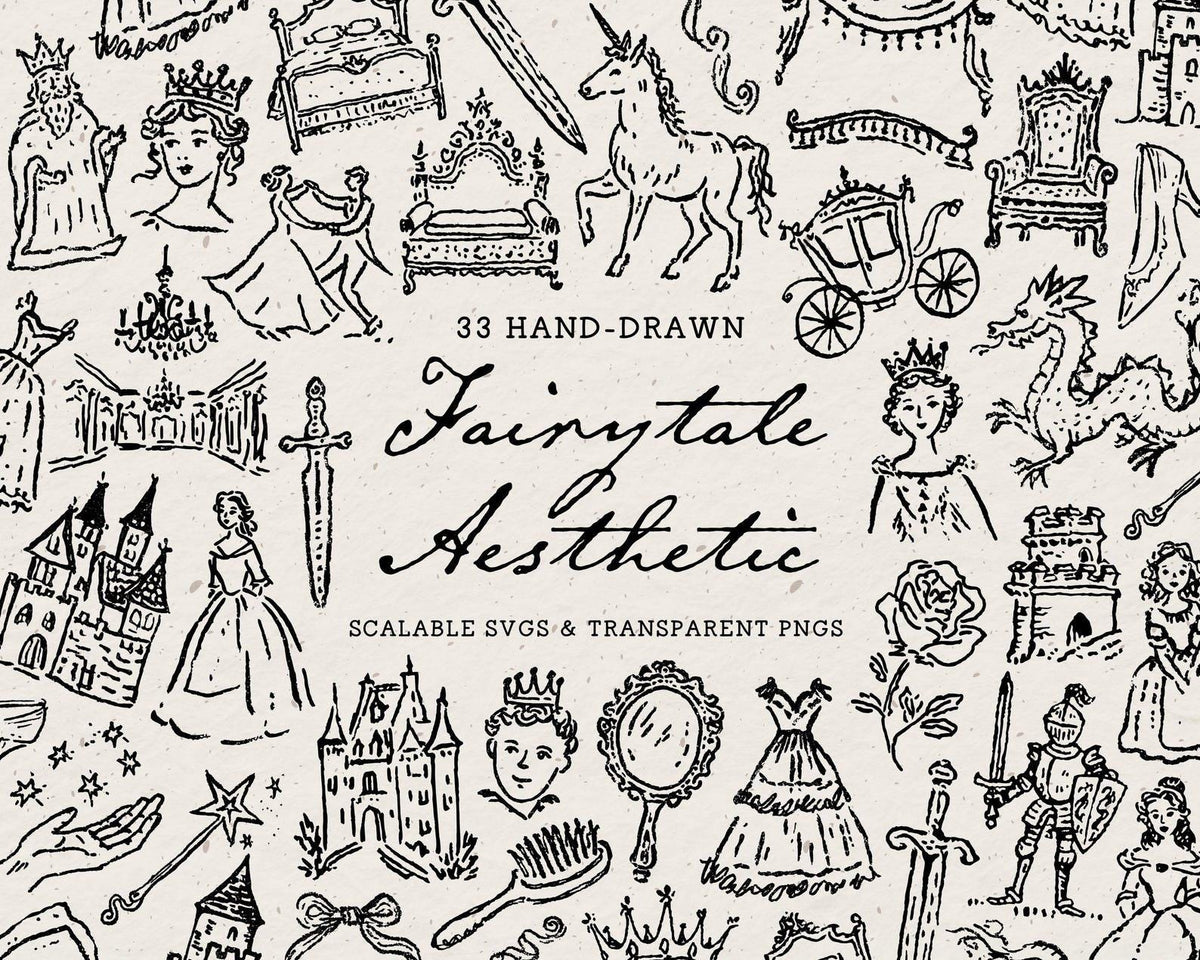 Fairytale 4-Pack Doodle Bundle, preview 2