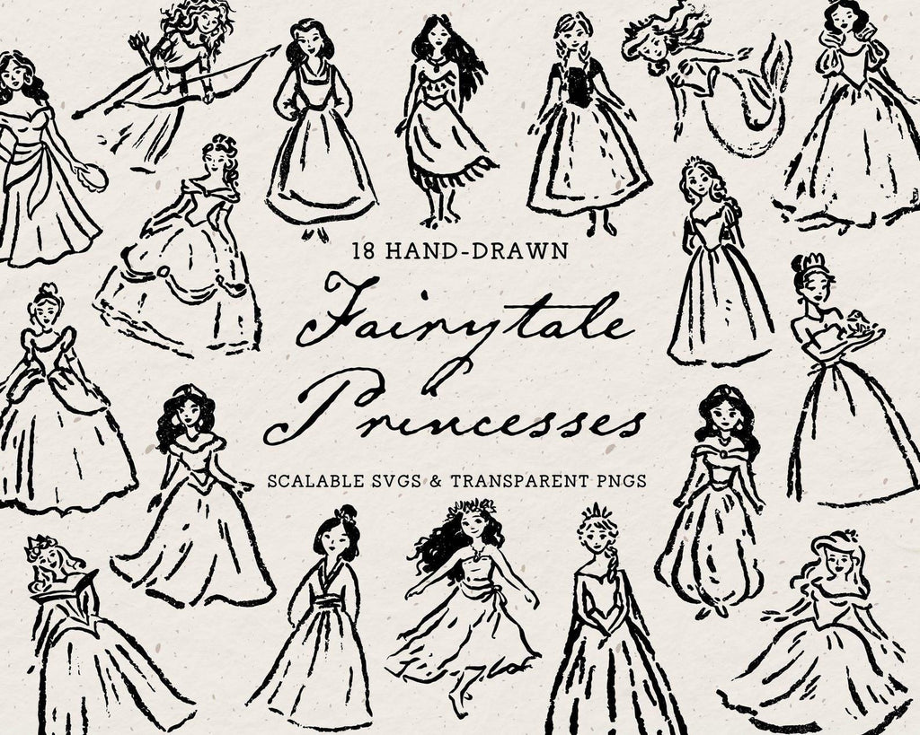Fairytale 4-Pack Doodle Bundle, preview 3