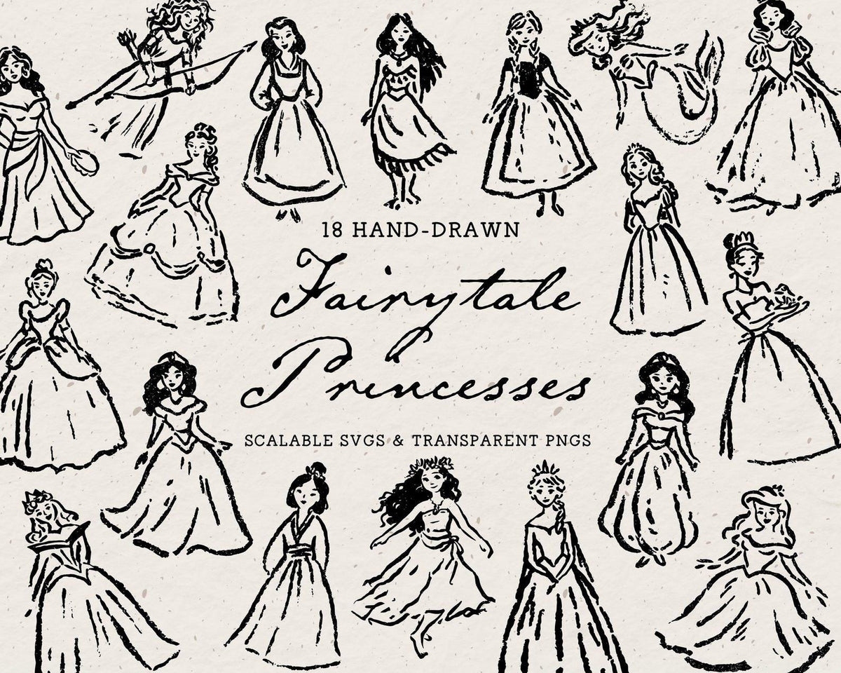 Fairytale 4-Pack Doodle Bundle, preview 3
