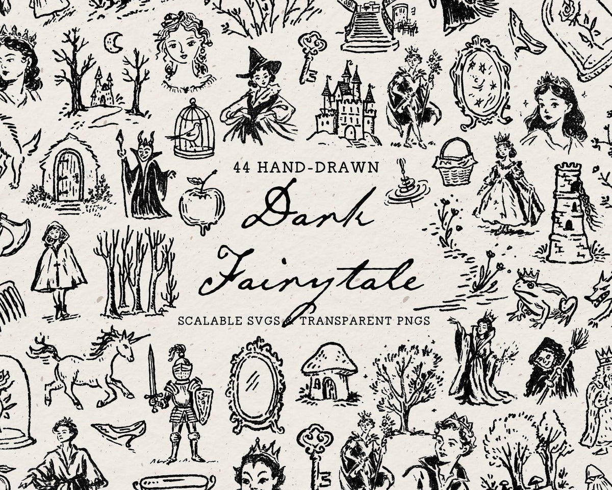 Fairytale 4-Pack Doodle Bundle, preview 5