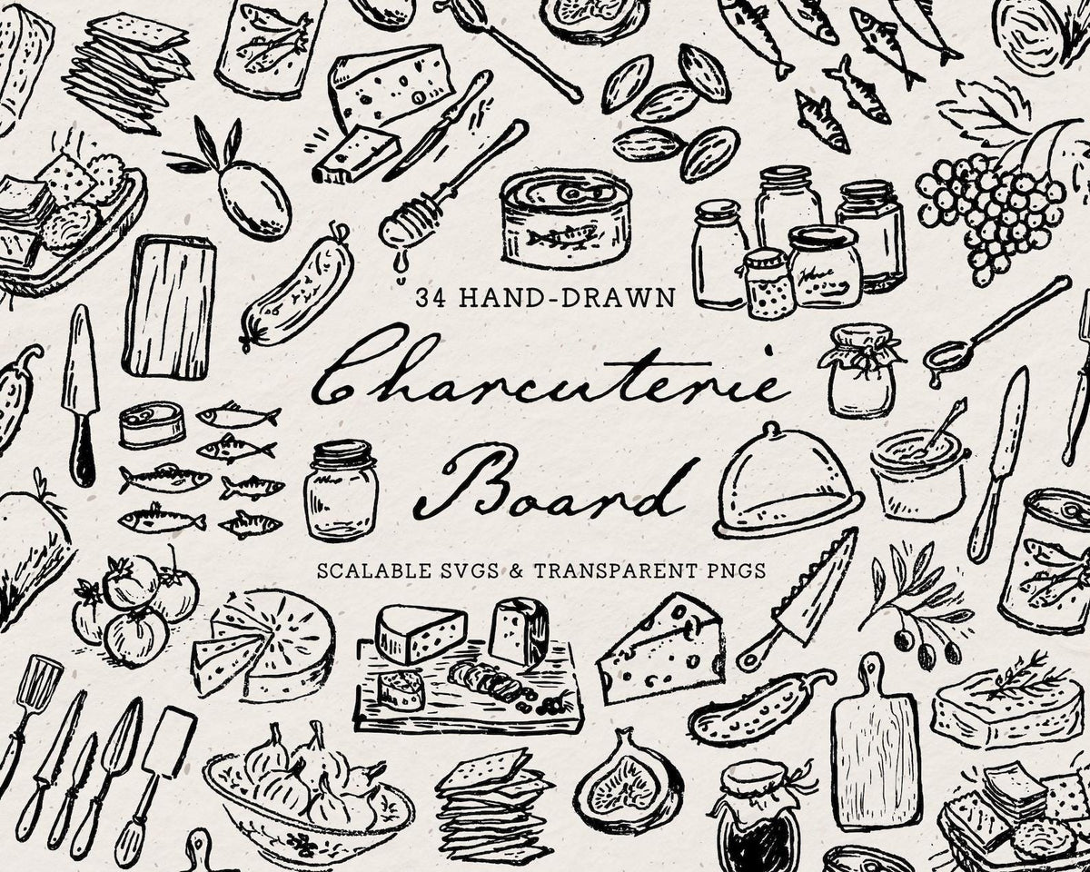 Foodie 4-Pack Doodle Bundle, preview 5