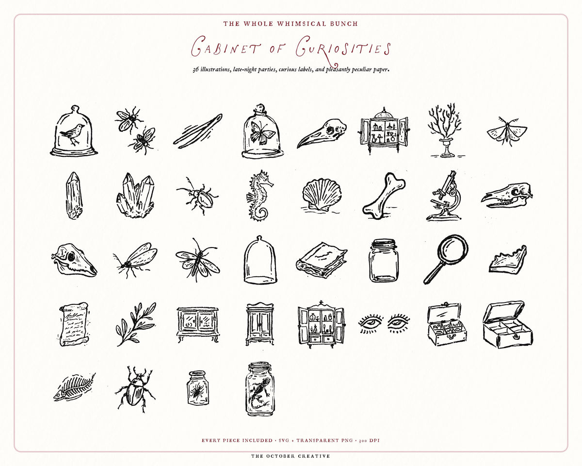 Witchy 4-Pack Doodle Bundle, preview 7