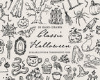 Halloween 4-Pack Doodle Bundle, preview 2