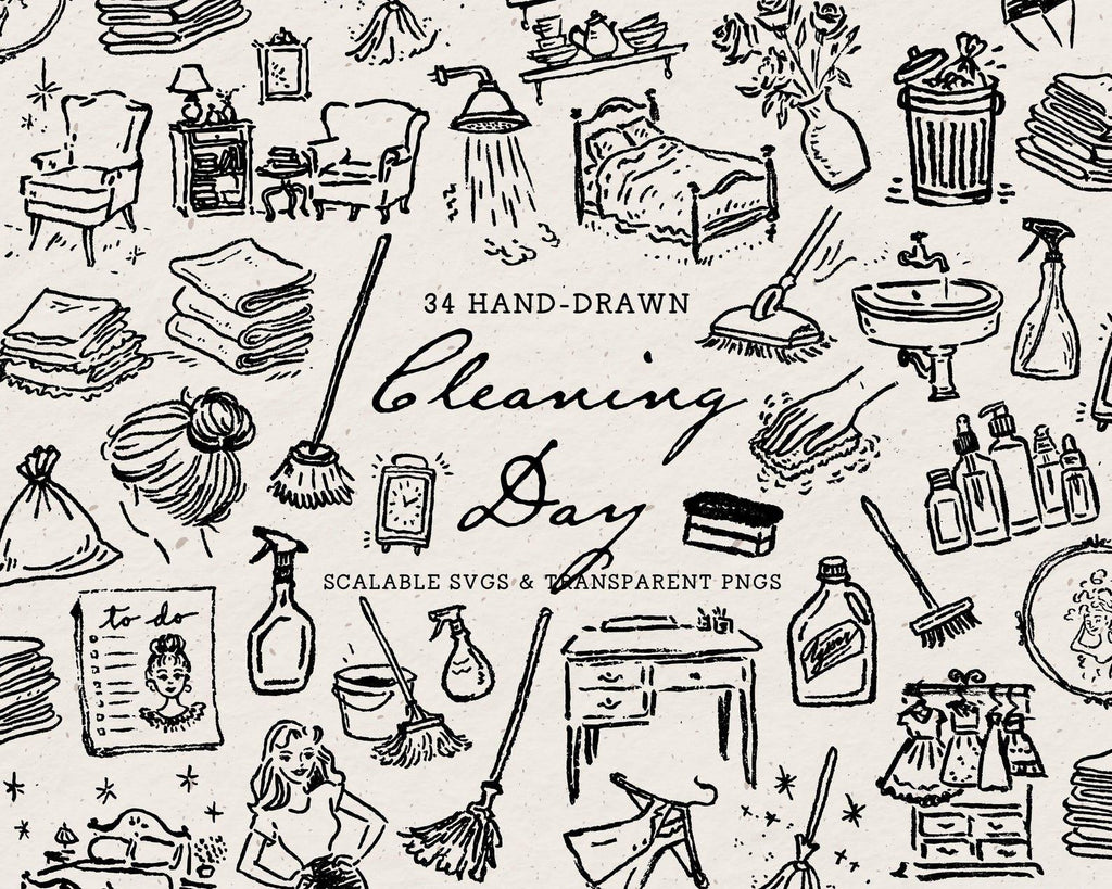 Home Life 4-Pack Doodle Bundle, preview 3