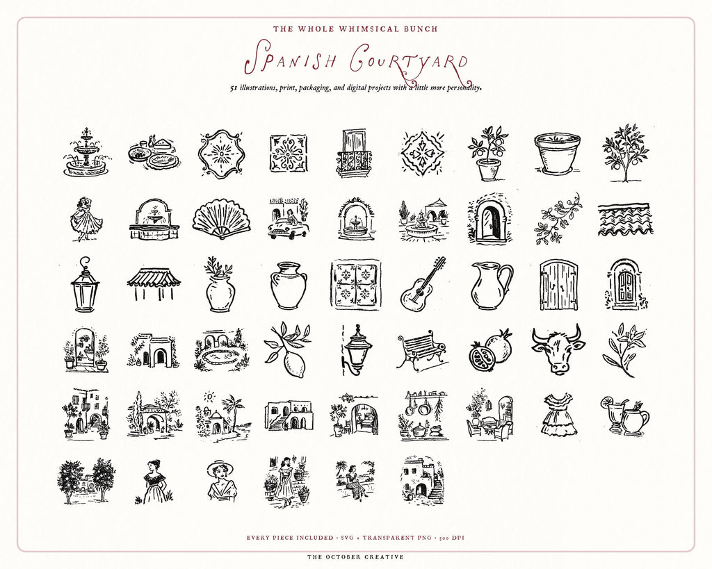 European 4-Pack Doodle Bundle, preview 7
