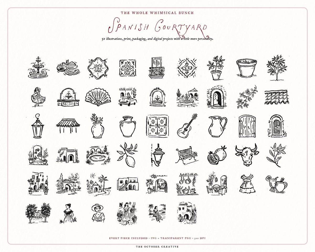 European 4-Pack Doodle Bundle, preview 7