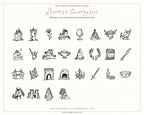 European 4-Pack Doodle Bundle, preview 8