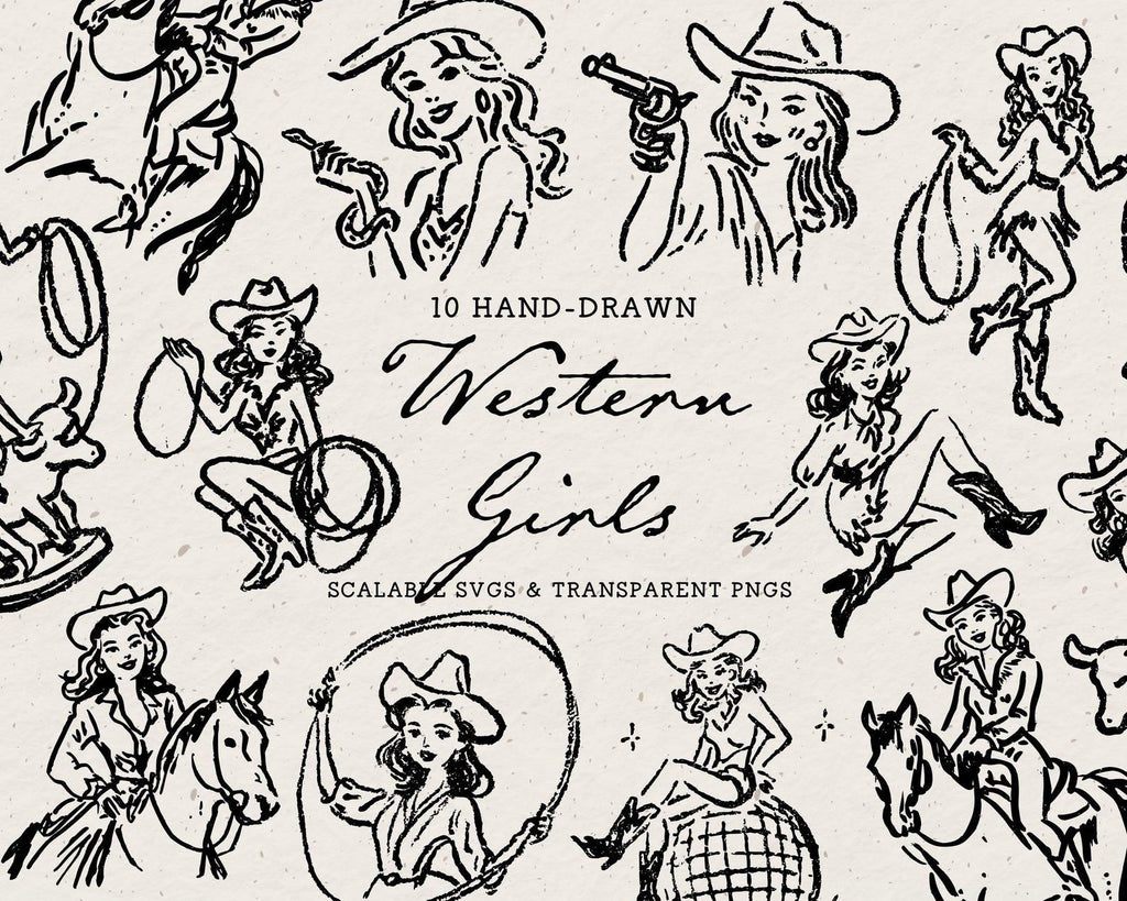 Western 4-Pack Doodle Bundle, preview 3