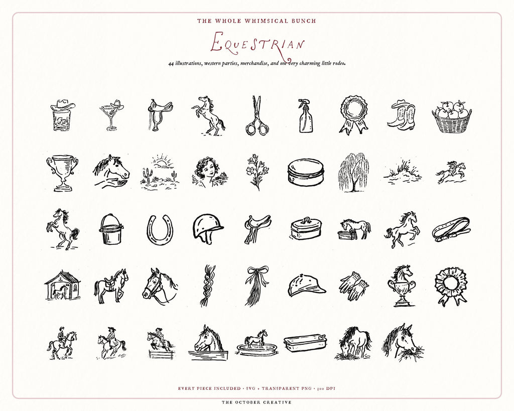 Western 4-Pack Doodle Bundle, preview 7