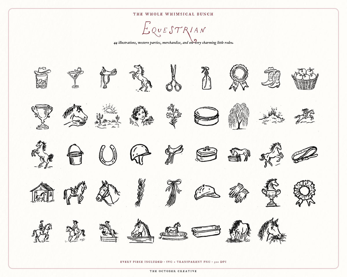 Western 4-Pack Doodle Bundle, preview 7