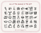 Wedding Registry Doodle Pack, preview 5