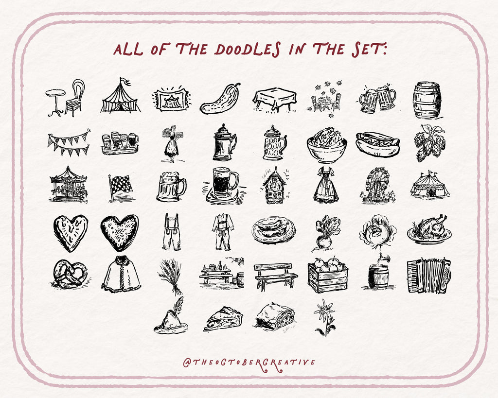 Oktoberfest Doodle Pack, preview 5