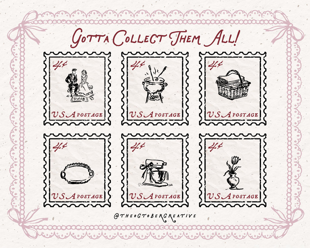 Wedding Registry Doodle Pack, preview 6