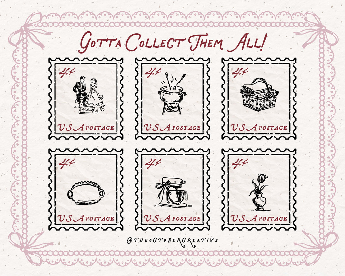 Wedding Registry Doodle Pack, preview 6