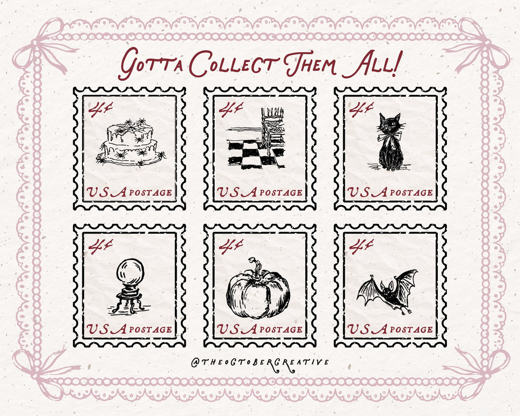 Halloween Ball Doodle Pack, preview 6