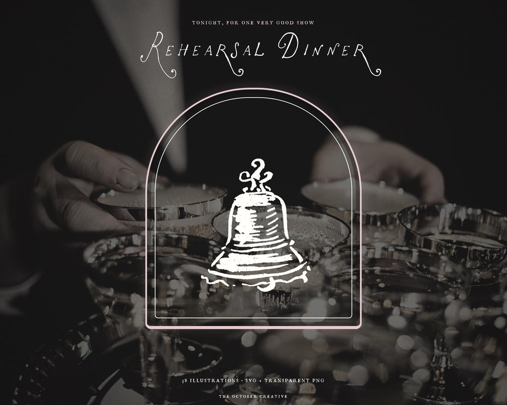 Rehearsal Dinner Doodle Pack, preview 14