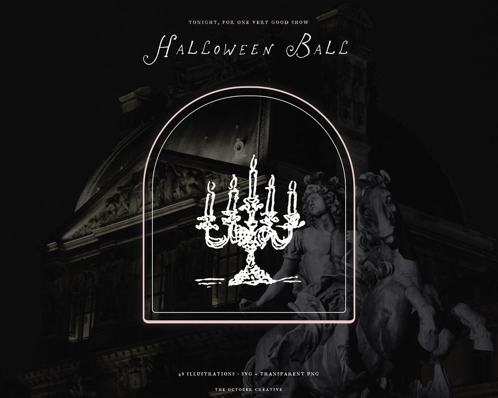 Halloween Ball Doodle Pack, preview 14