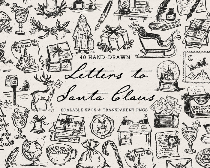 Letters to Santa Doodle Pack