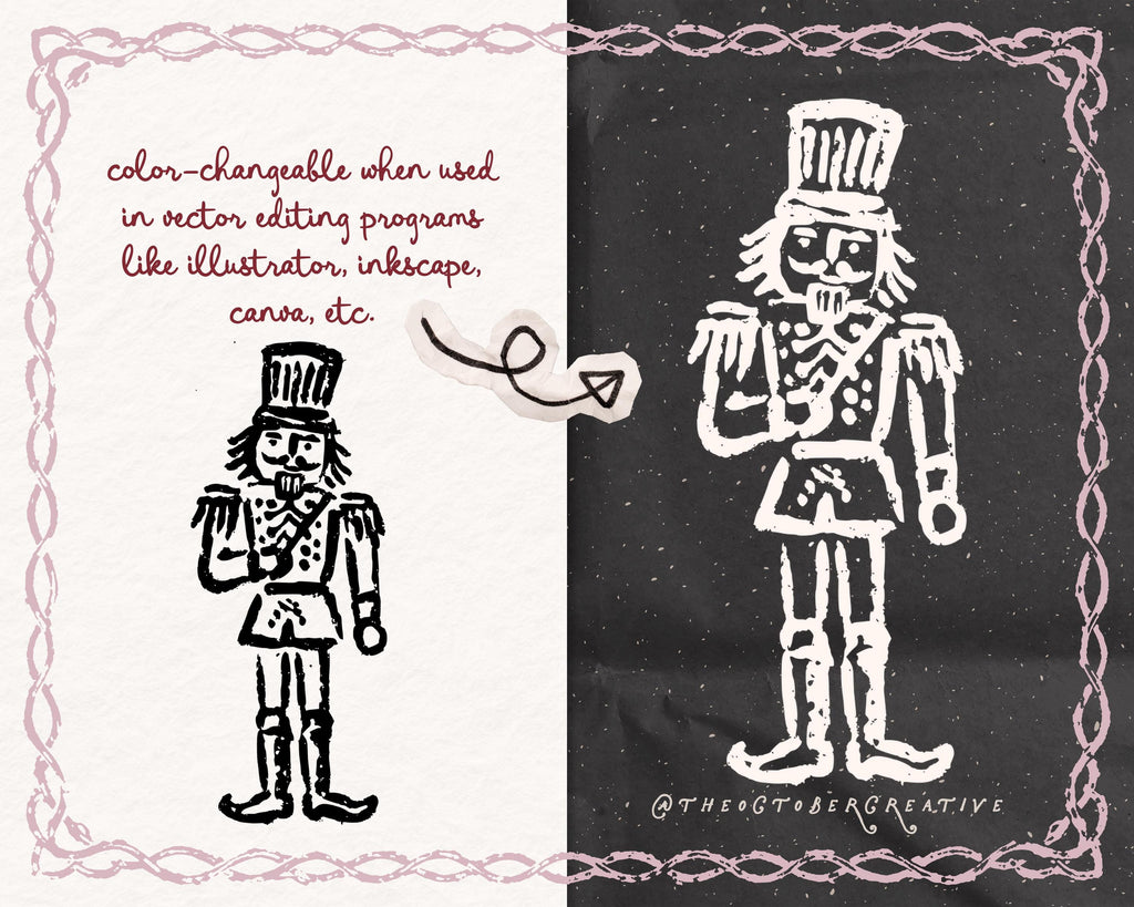 Santa's Workshop Doodle Pack, preview 2