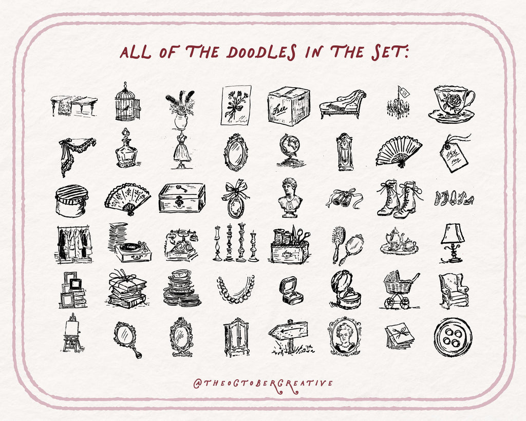 Estate Sale Doodle Pack, preview 5