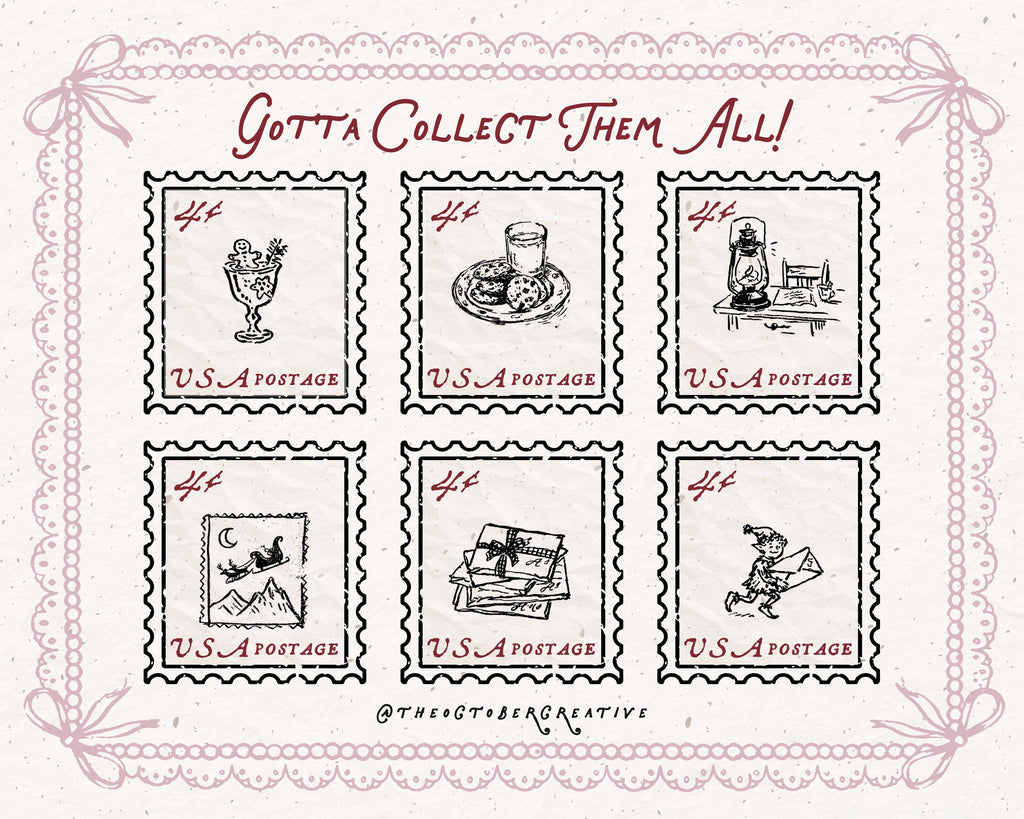 Letters to Santa Doodle Pack, preview 6