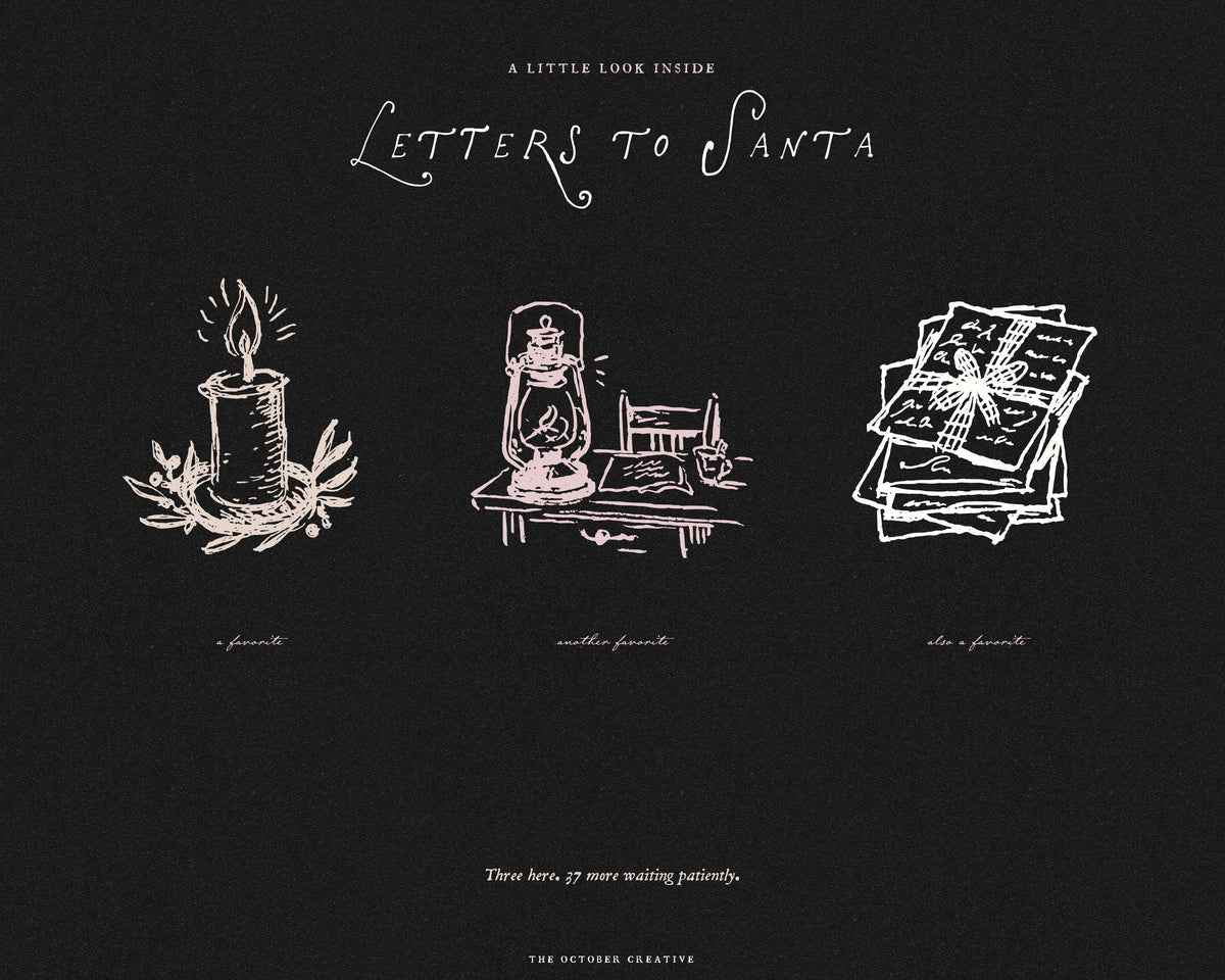 Letters to Santa Doodle Pack, preview 8