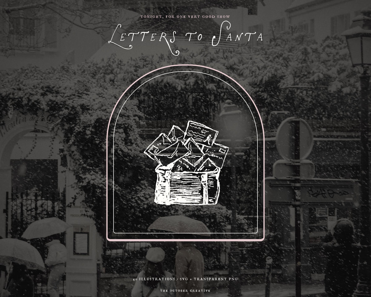 Letters to Santa Doodle Pack, preview 14