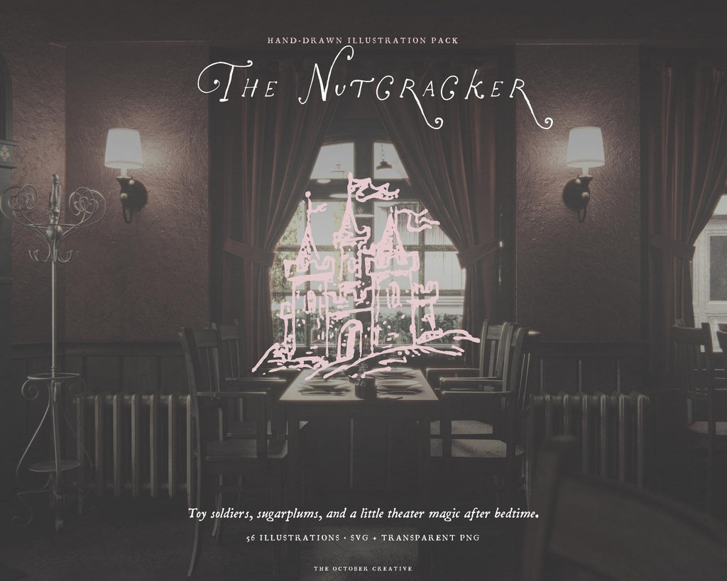 The Nutcracker Doodle Pack, preview 7