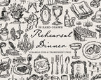 Wedding 4-Pack Doodle Bundle, preview 3