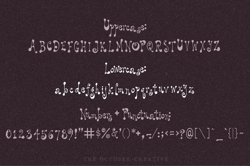Prickle & Plume Font, preview 3