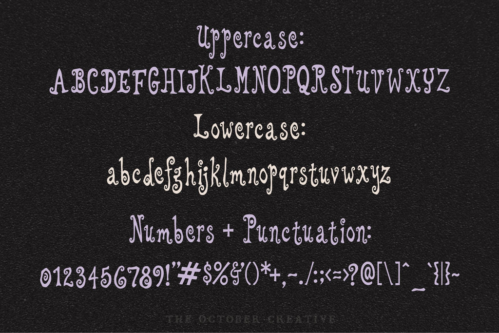 Mirabella Misbehaves Font, preview 3