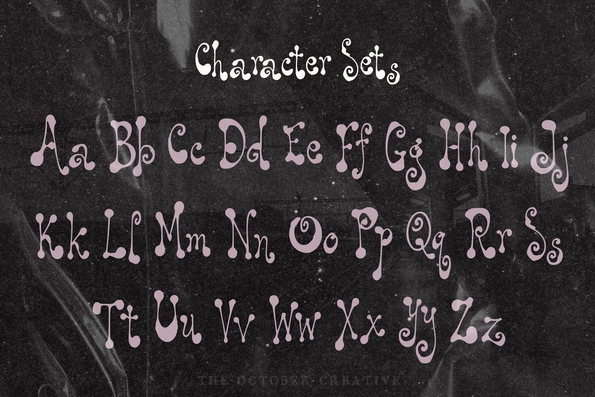 Prickle & Plume Font, preview 4