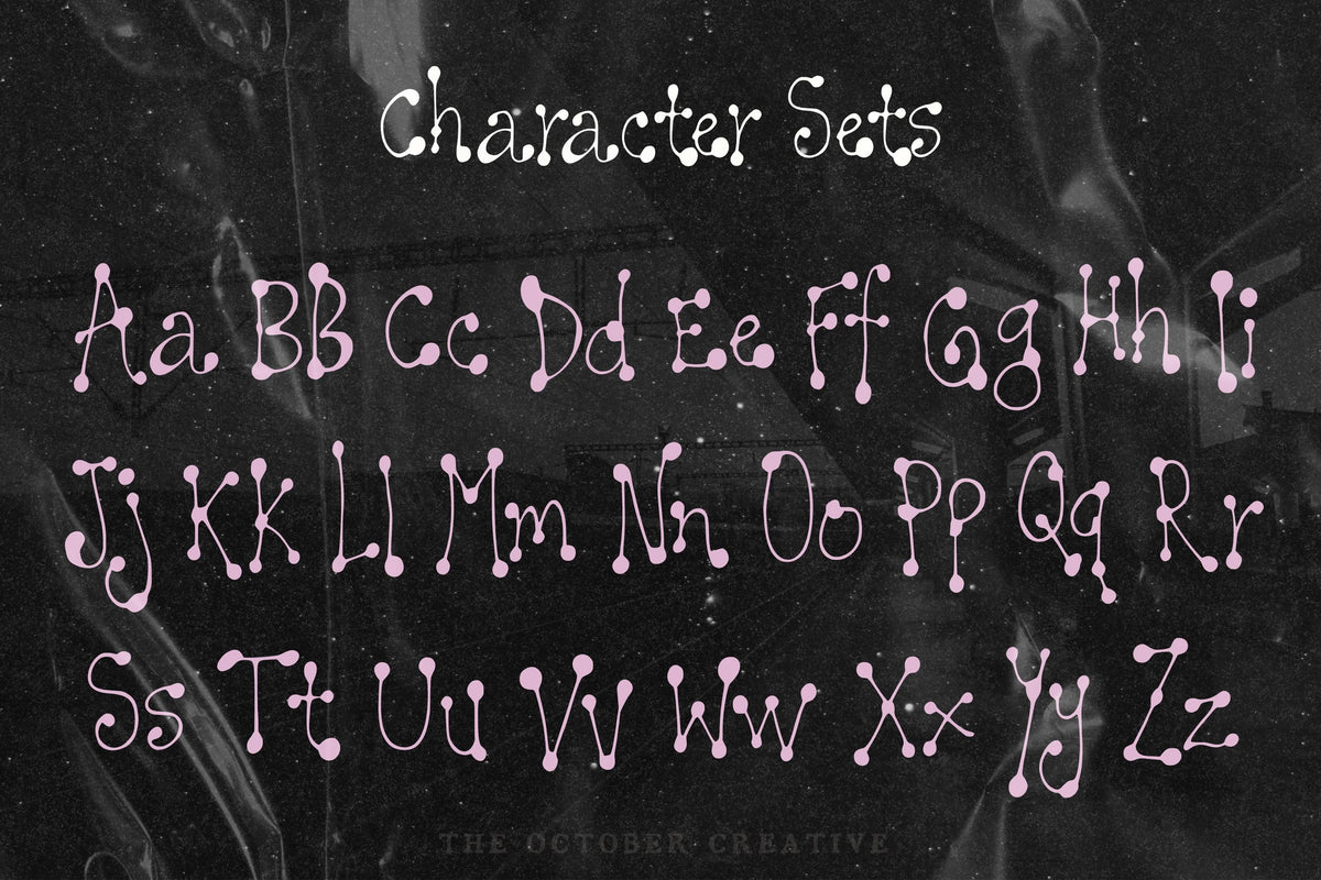 Hold That Note Font, preview 4