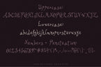 Agnes After Dark Font, preview 3