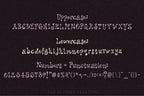 Inkwilt Font, preview 3