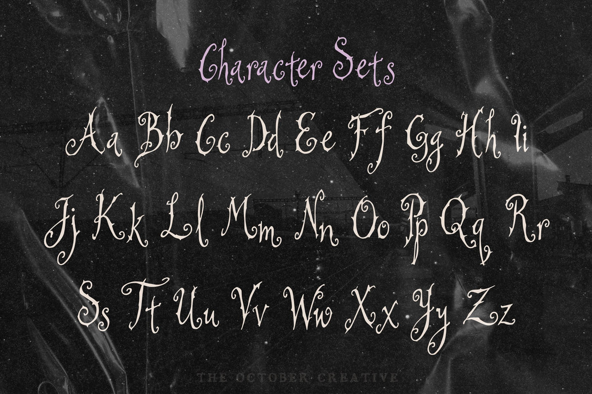 Spikespun Font, preview 4