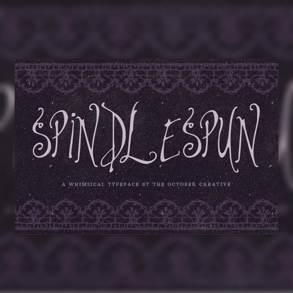 Spindlespun Font, preview 1