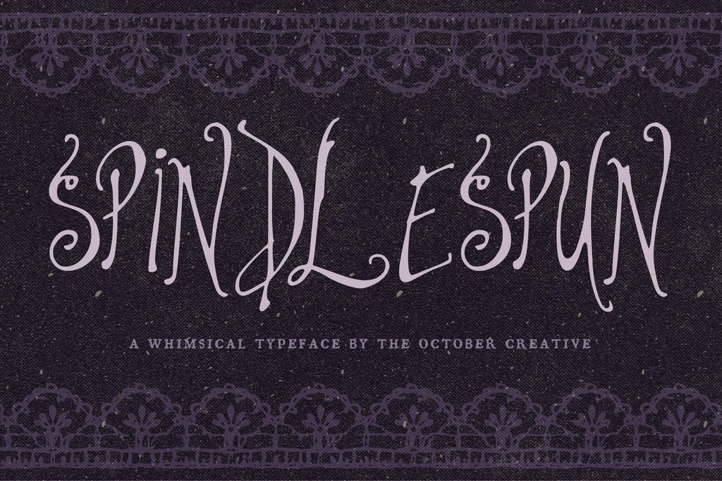 Spindlespun Font, preview 2
