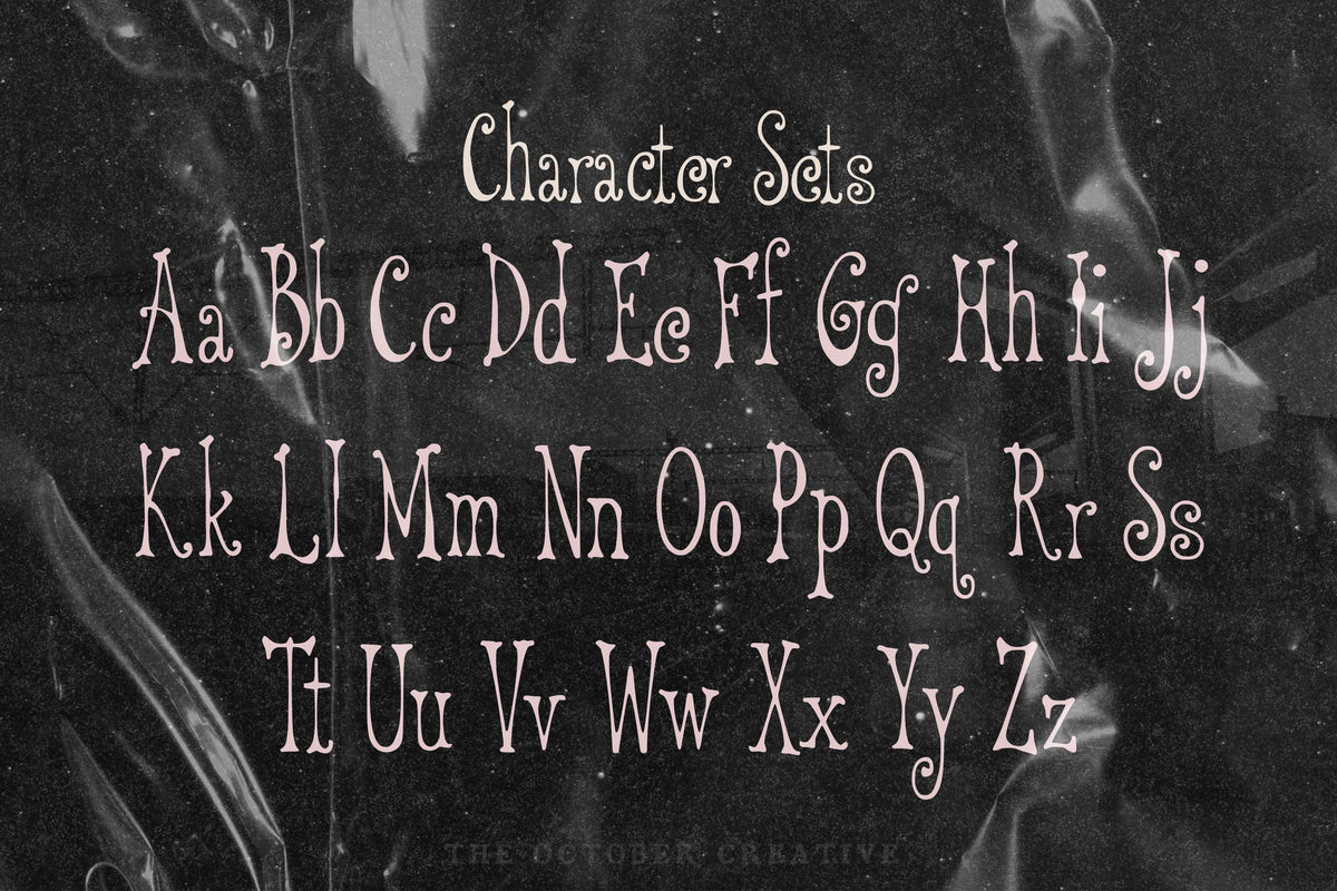 Gotta Go, Margot! Font, preview 4