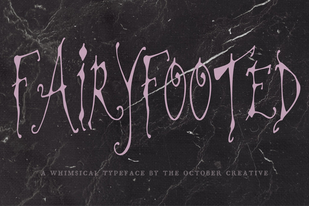 Fairyfooted Font, preview 2