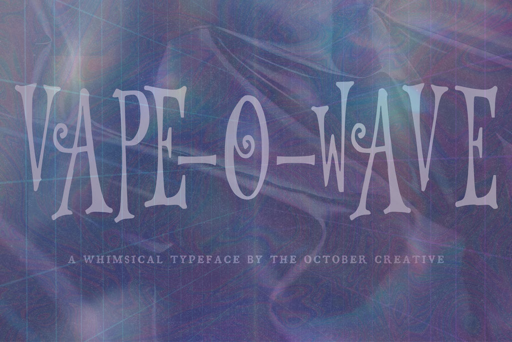 Vape-O-Wave Font, preview 2