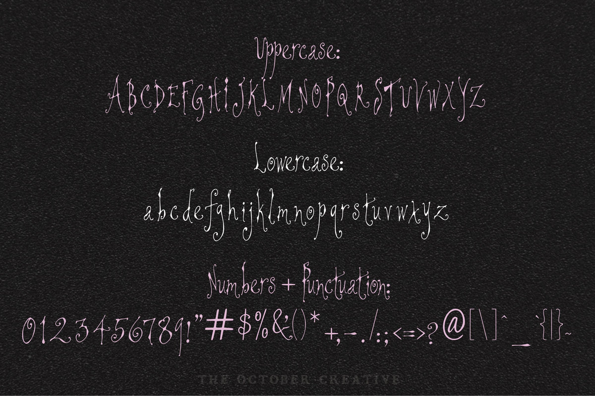 Fairyfooted Font, preview 3